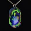 Dog Tag "Blue Bird Portrait"